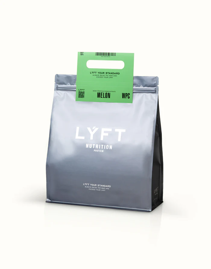 LYFTホエイプロテインメロン味のパッケージ